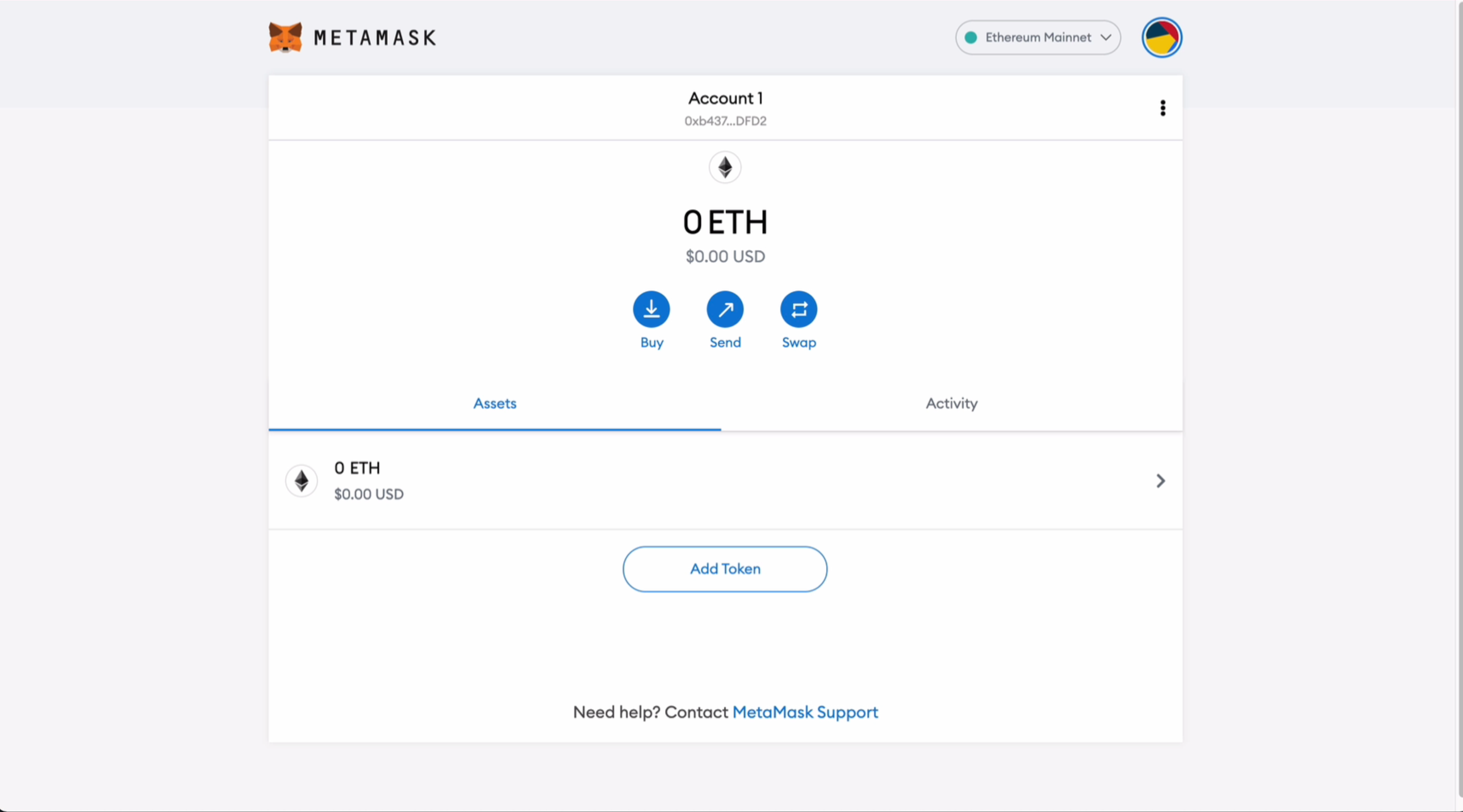 Metamask Wallet