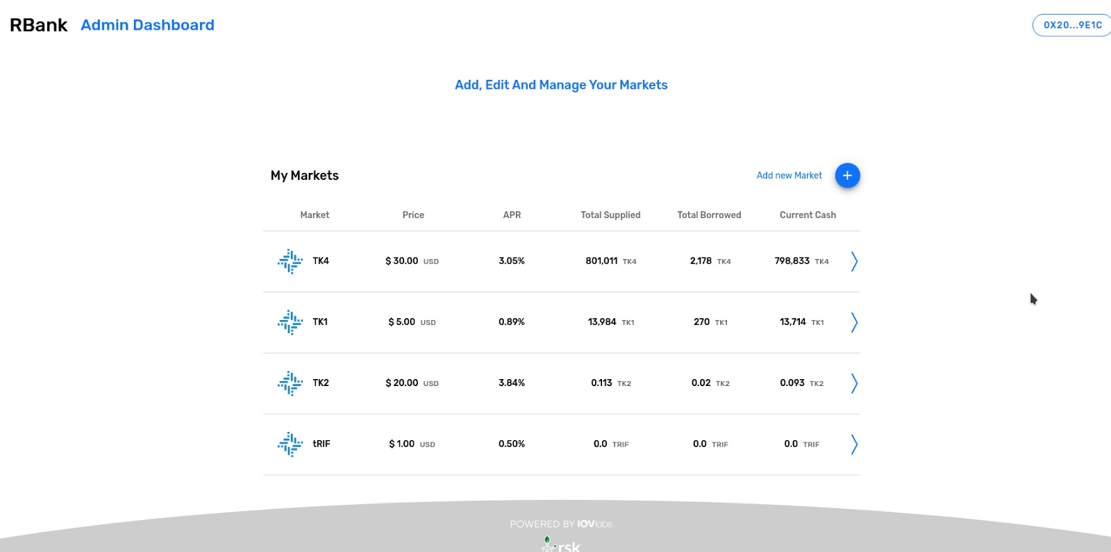 RBank - AdvancedAdminDashboard